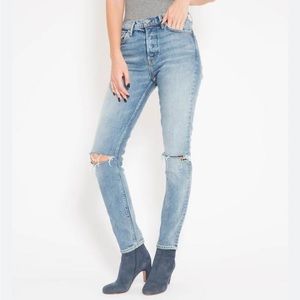GRLFRND Denim Karolina High Rise Skinny in ‘What is Life’
